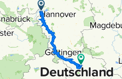 Route in der Bikemap App öffnen