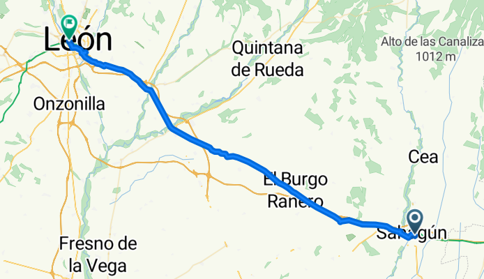 Etapa 7 Sahagun- Leon