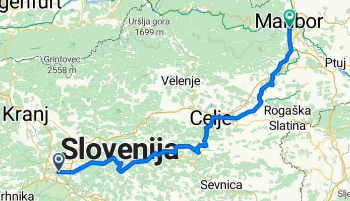 Ljubjana - Maribor