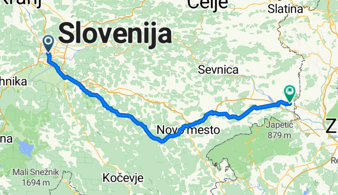 Krka z Nočitvijo