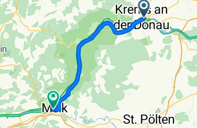 Route in der Bikemap App öffnen