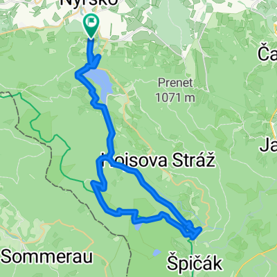 Stará Lhota - Černé Jezero