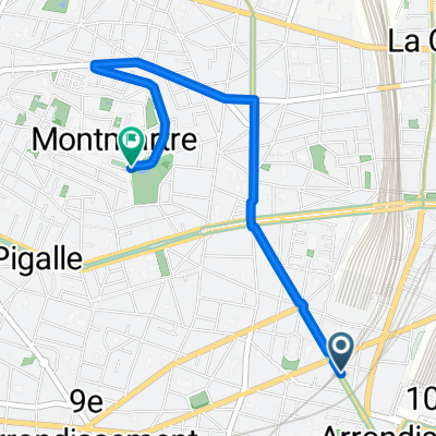 Hotel Libertel Mont Martre 12 Min 2,7,km