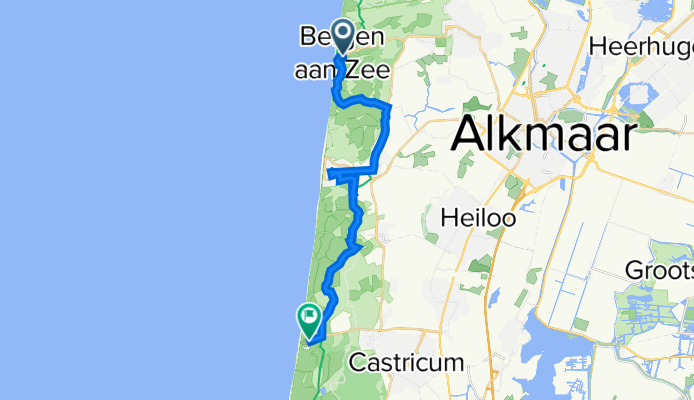 nach Castricum aan Zee