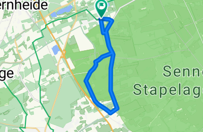 Route in der Bikemap App öffnen