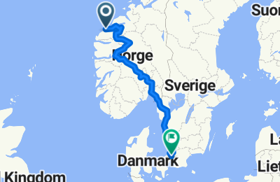 Route in der Bikemap App öffnen