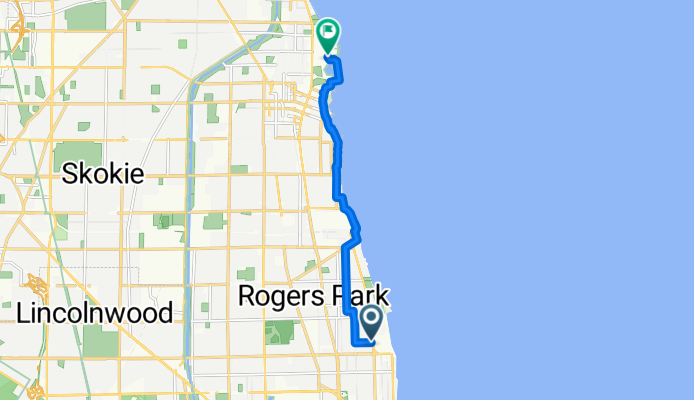 Commute Loyola to Kellogg (Northwestern)