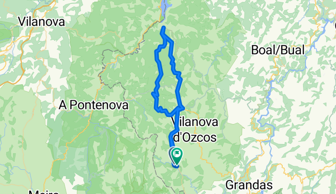 Santalla- Bres-Vegadeo- A Garganta