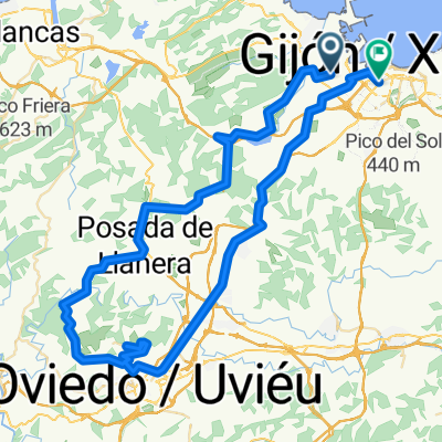 Gijón-Violeo-Naranco-Gijón