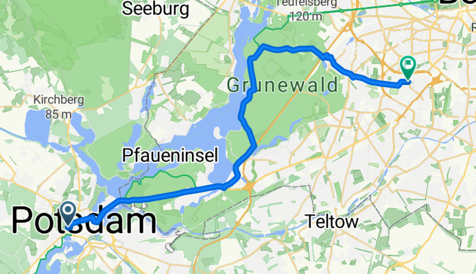 2018-05 Potsdam - Berlin, Hotel Klee 23km