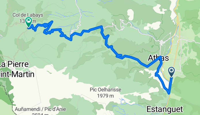 N 134 Col de Labays (por Lees Athas)