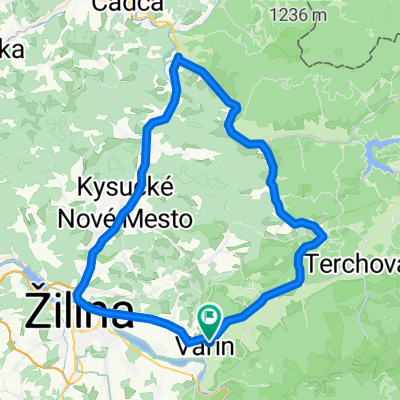 varín-budatín-krasnon/kysucou-zborov-stara bystrica-lutiše-varín CLONED FROM ROUTE 455393