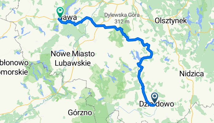 Dzien 1 - Dzialdowo - Iława