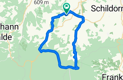 Route in der Bikemap App öffnen