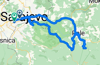 Route in der Bikemap App öffnen