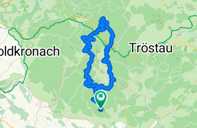 Route in der Bikemap App öffnen