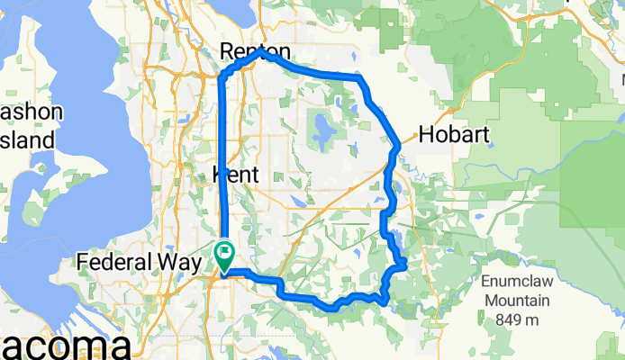 loop green valley/ interurban/cedar river