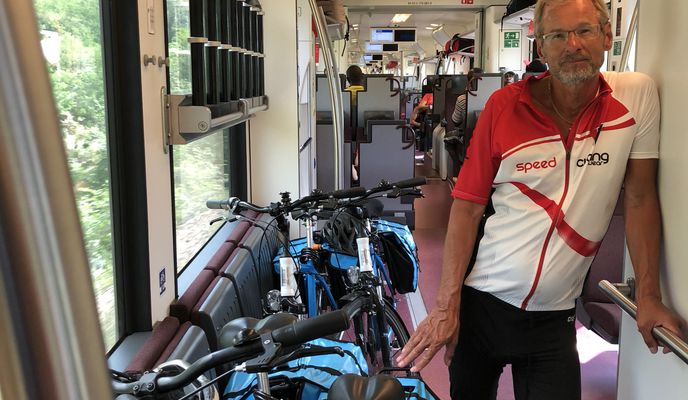 Photo 2 of the Bikemap route "Train and bike"