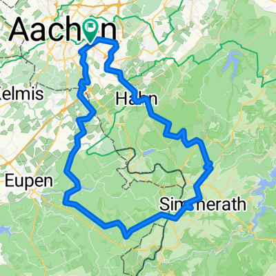 Aachen - Kalltalsperre - Wesertalsperre
