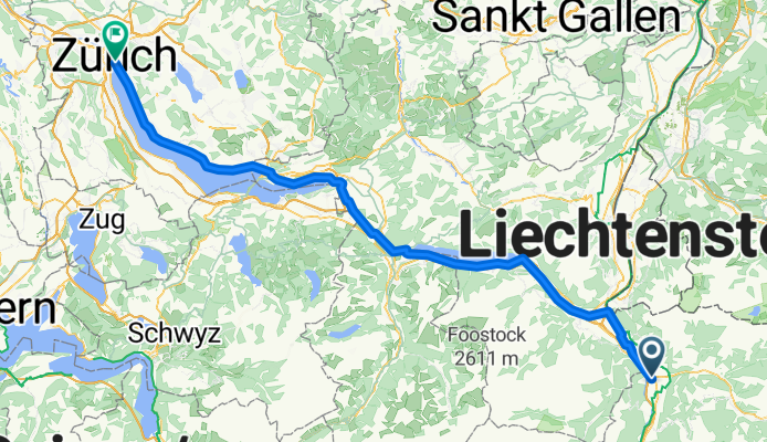 Landquart to Zurich