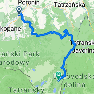 Zakopane-camping pour rando