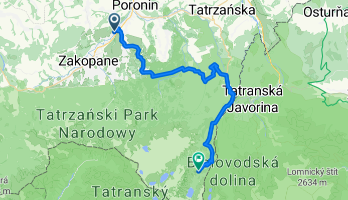 Zakopane-camping pour rando