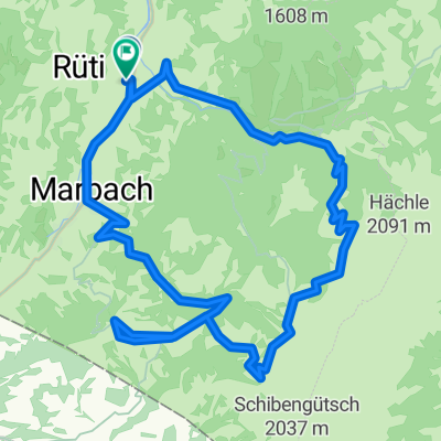 Von Marbach um Steigrat und zu Marbachegg