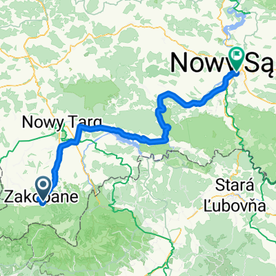 Zakopane- Nowy Sacz