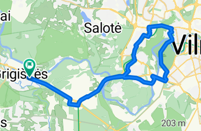 Route in der Bikemap App öffnen