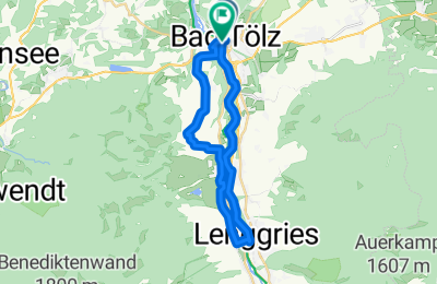 Route in der Bikemap App öffnen