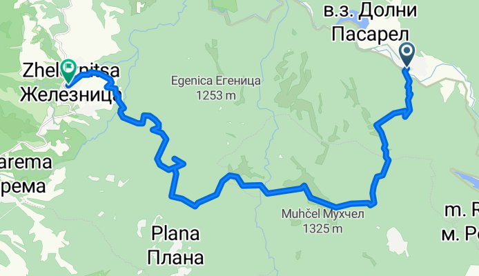 Пасарел - Железница