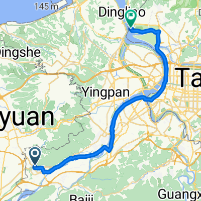 關渡宮到鶯歌