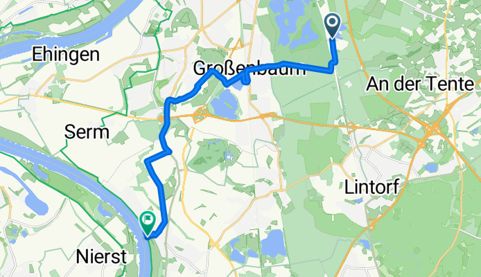 Selbeck zurück zum Rhein