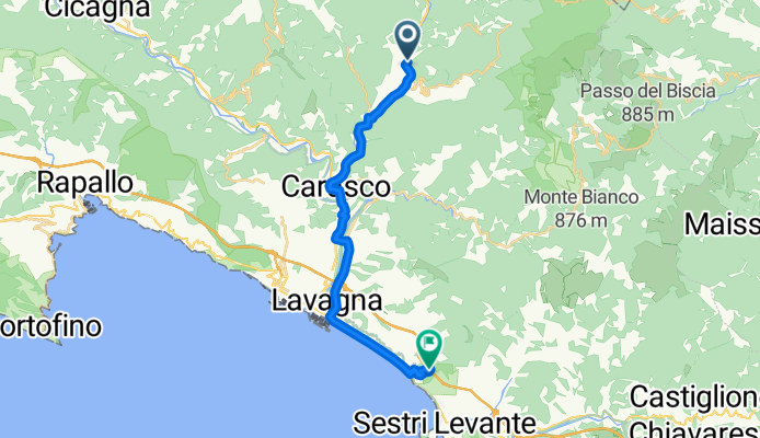Extensive Venerdì Track In Borgonovo Ligure