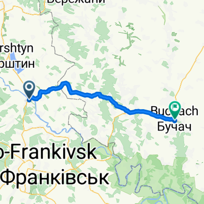 UKR3 : Halicz -&gt; Buczacz