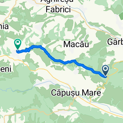 Gorboi ut - gerovasarhely (dumbrava)