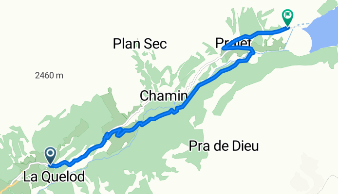 bionaz - place moulin - via lage route
