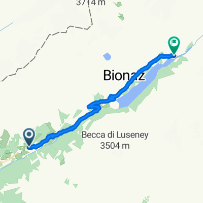 Etappe 1 - Bionaz - Prarayer
