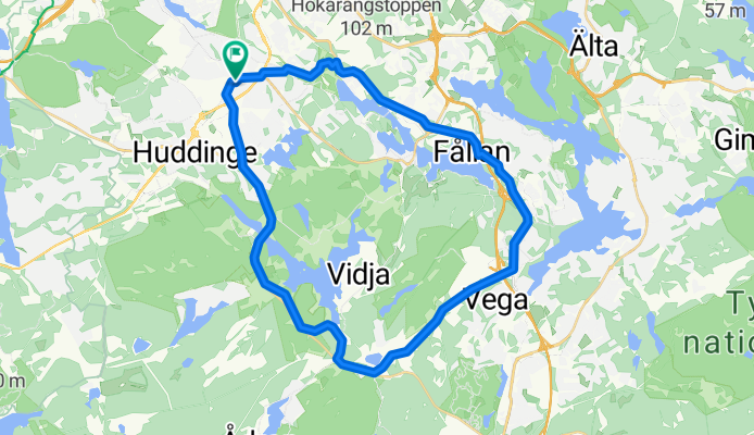 Open this route in Bikemap Web