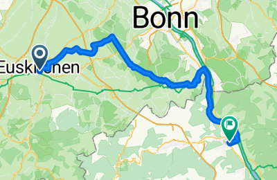 Route in der Bikemap App öffnen