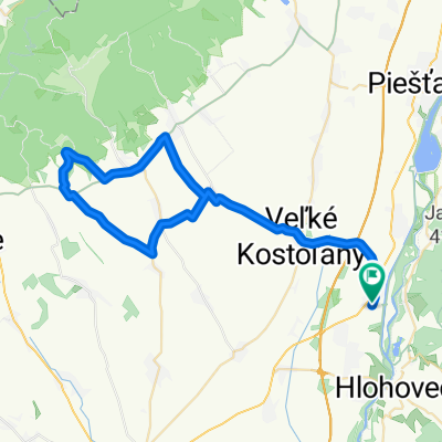 Madunice, Nizna, Dechtice, Katarinka, Nahac, Horne Dubove, Nizna, Kostolany, Madunice