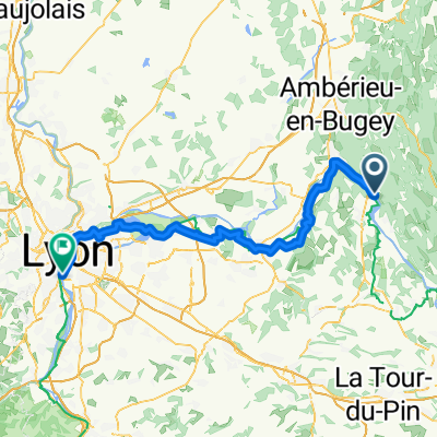 F 607: Sault-Brénaz - Lyon
