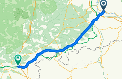 Route in der Bikemap App öffnen