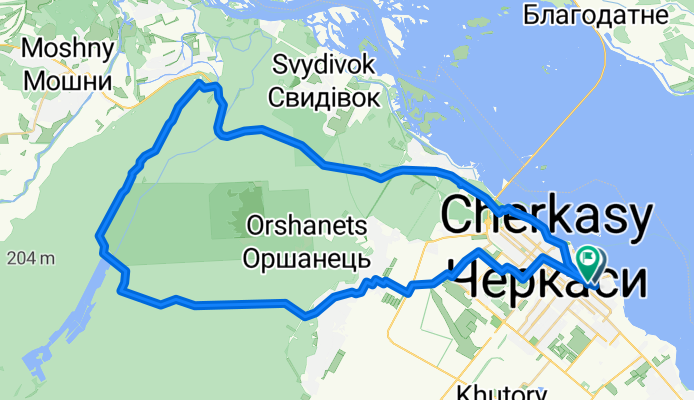 Open this route in Bikemap Web