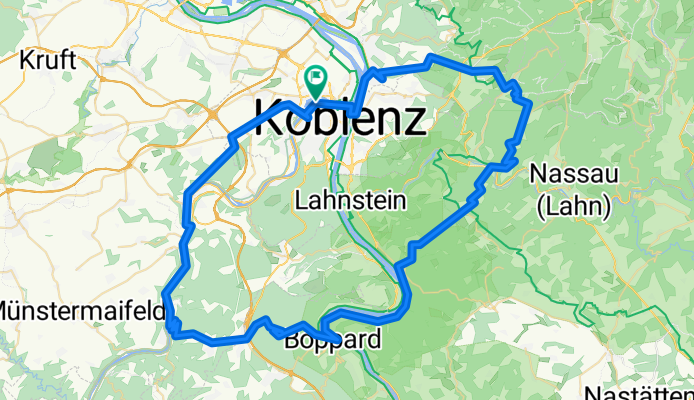 Koblenz 86,7km 1460hm
