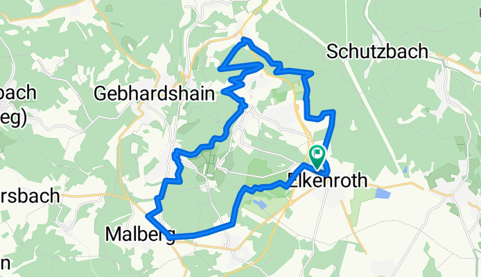 Elkenroth-Rosenheim-Malberg-Steinebach-Molzhein-Elkenroth
