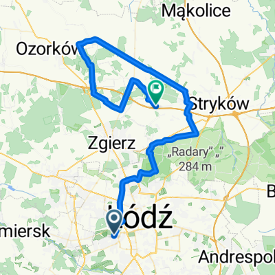 Łódź - Szczawin dookoła :)