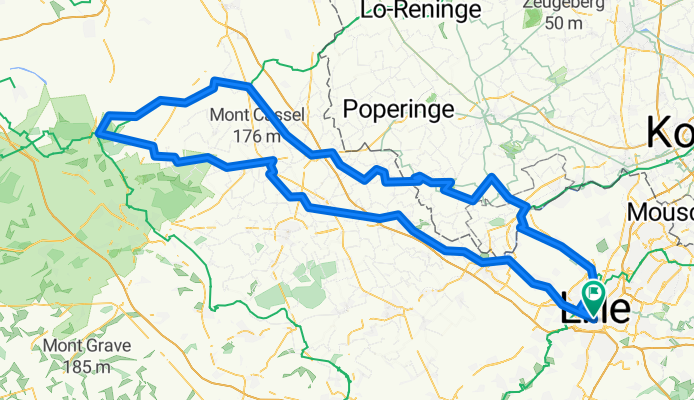 les monts des flandres 