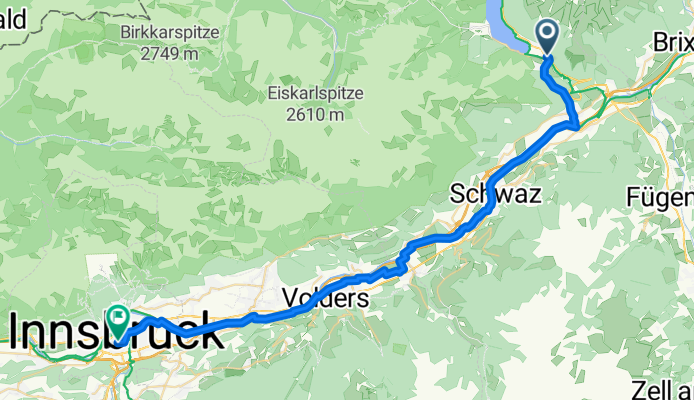 3. Maurach/Jenbach to Innsbruck