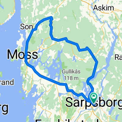 Moss Ringvoll Kirkebygda Skiptvedt 101km